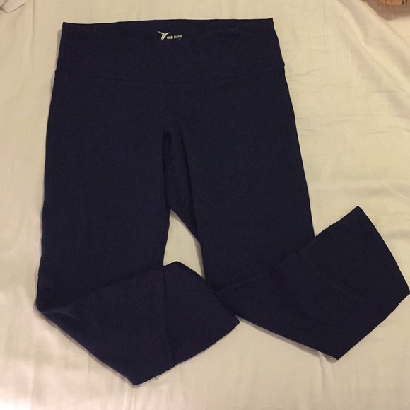 Old Navy Navy Compression Leggings - Picture 1 of 3